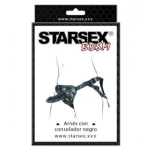 Arnes Con Consolador Negro Starsex