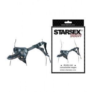Arnes Con Consolador Negro Starsex