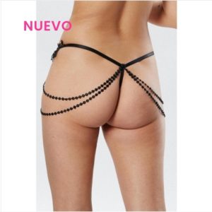 Colaless Estilo Arabe Negro [Talla M]