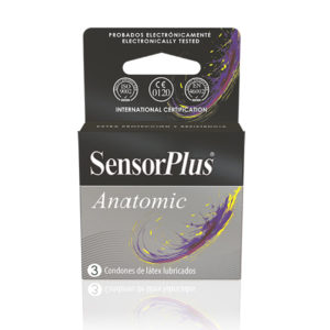 Preservativos Sensor Plus Anatomic