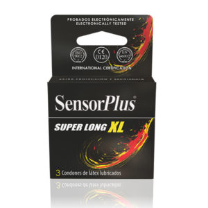 Preservativos Sensor Plus Super Long XL