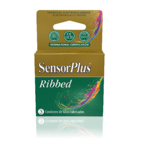 Preservativos Sensor Plus Ribbed