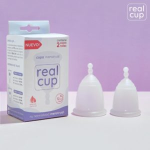 Copitas Menstruales Real Cup