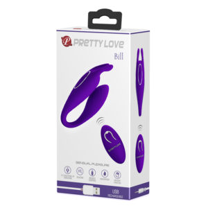 Vibrador Inalámbrico Bill con Control