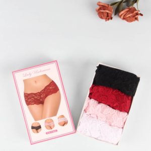 Pantaleta Encaje 4 en 1 [Talla S]