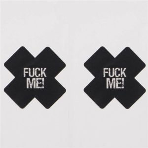 Parche Erotico Pezón Fuck Me! Fluorescente