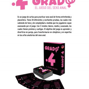 Juego Erótico De Sexo Anal “Grado 4”