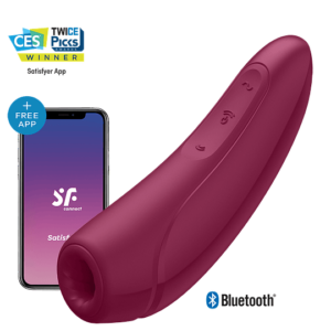 Vibrador Satisfyer c/ pulso de aire Curvy 1 +