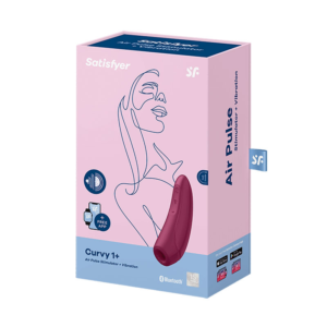 Vibrador Satisfyer c/ pulso de aire Curvy 1 +
