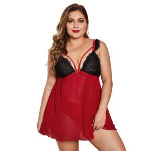 Babydoll Rosa [talla 3XL/4XL]