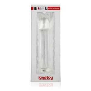 Dildo De Cristal 7″ Flit “Liso Recto” Transparente