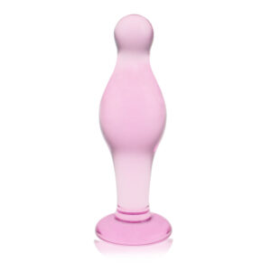 Plug Anal De Cristal 4.5″ Top Rosado