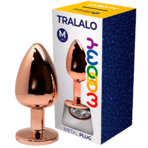 Plug Anal Metálico Wooomy Tralalo