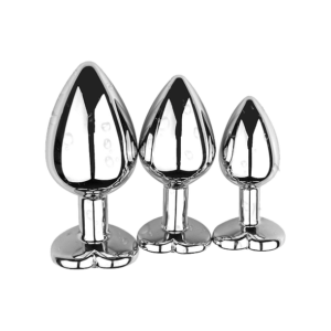 Kit Plug Heart Metalizado