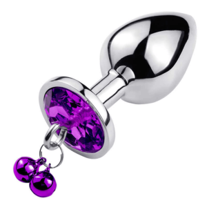 Plug Anal Joya Morada Cascabel S