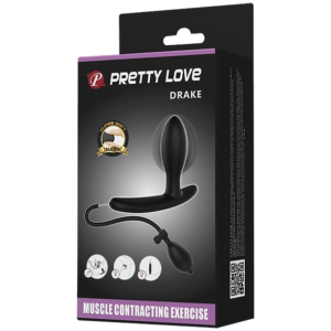 Plug Anal Silicona Inflable Drake