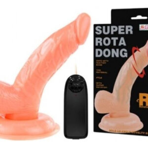 Vibrador Consolador Realistico Con Rotación Super Rota Dong