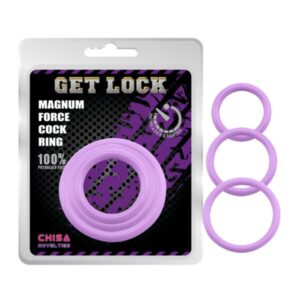 Kit 3 anillo para pene Get Lock