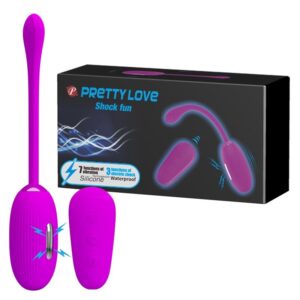 Huevo Vibrador a Control Shock Fun Morado