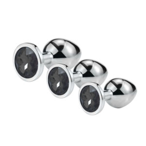 Kit Plug Metalizado con Joya