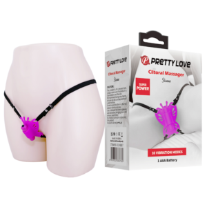 Vibrador con arnés Mariposa Sloane