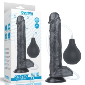 Dildo Eyaculador Squirt Extreme 11″ LOVETOY Black