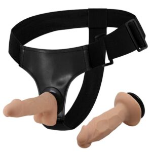 Arnés Doble Dildos Intercambiables