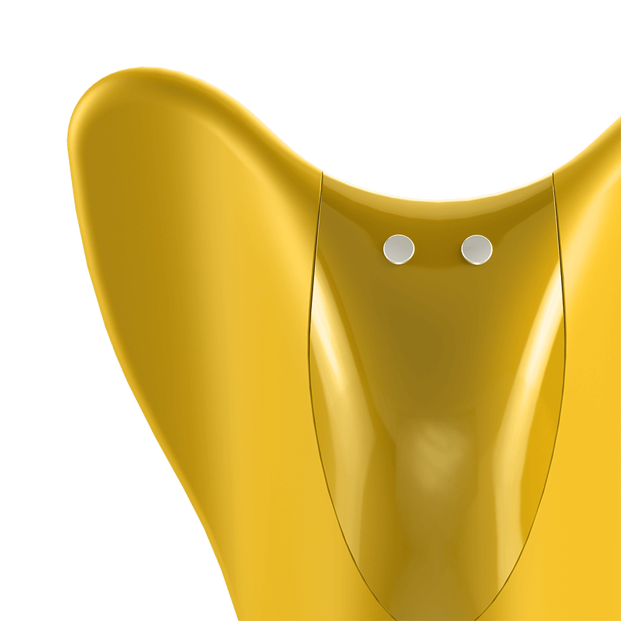 Satisfyer High Fly Yellow Finger Vibrator Detail